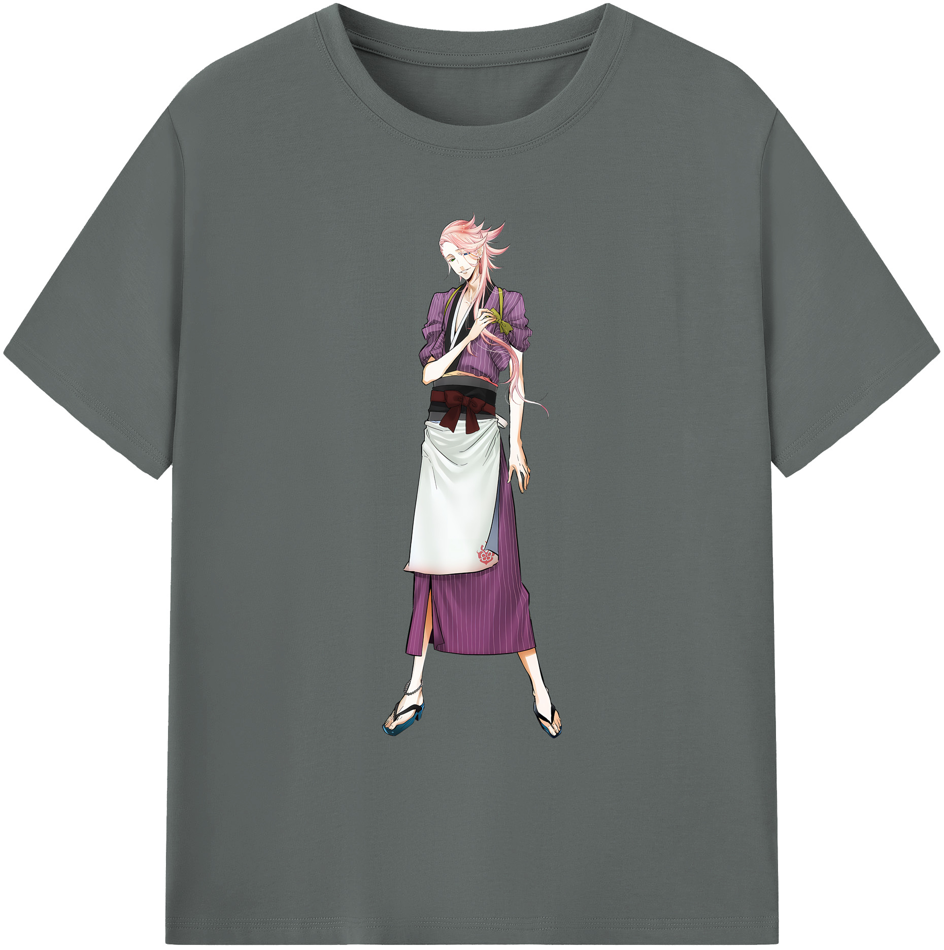（画像用） 刀剣乱舞 Touken Ranbu 綿100％ メンズ半袖Tシャツ｜肌触りやわらか＆通気性
